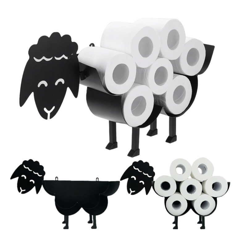 Dekoratyvinis Tualetinio Popieriaus Laikiklis Sheep