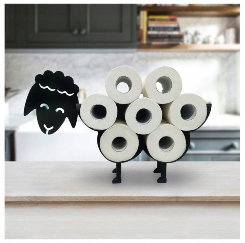 Dekoratyvinis Tualetinio Popieriaus Laikiklis Sheep