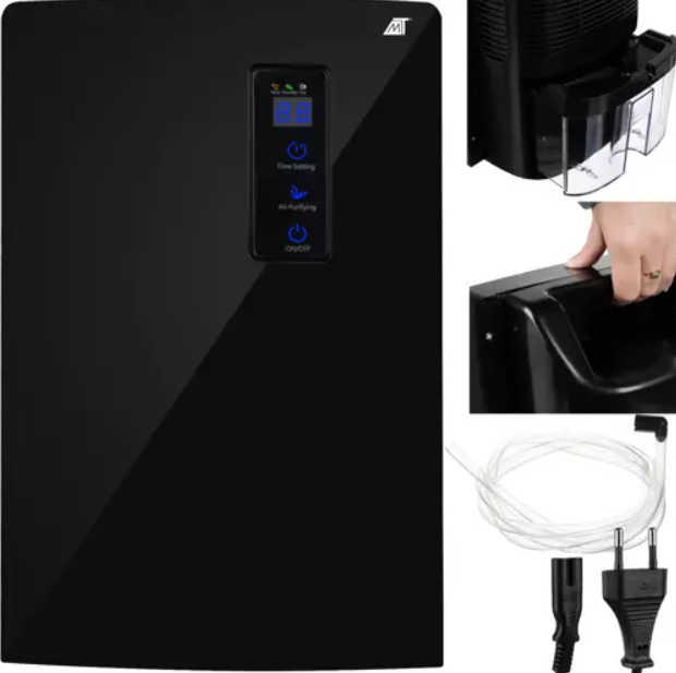 Drėgmės Surinkėjas 2in1 65W Juodas