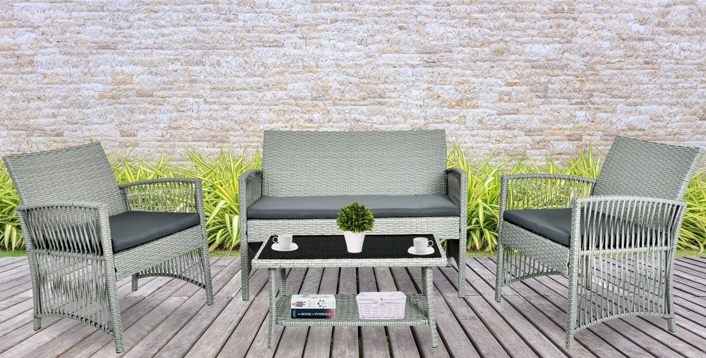 Lauko Baldų Komplektas Kalina Grey