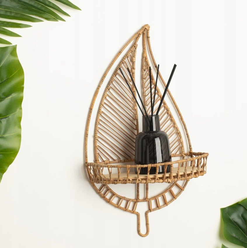Pakabinama Dekoratyvinė Lentyna Boho Palm