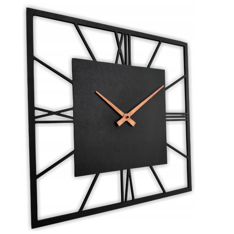 Sieninis Laikrodis Janus Black