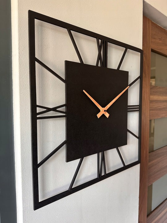 Sieninis Laikrodis Janus Black
