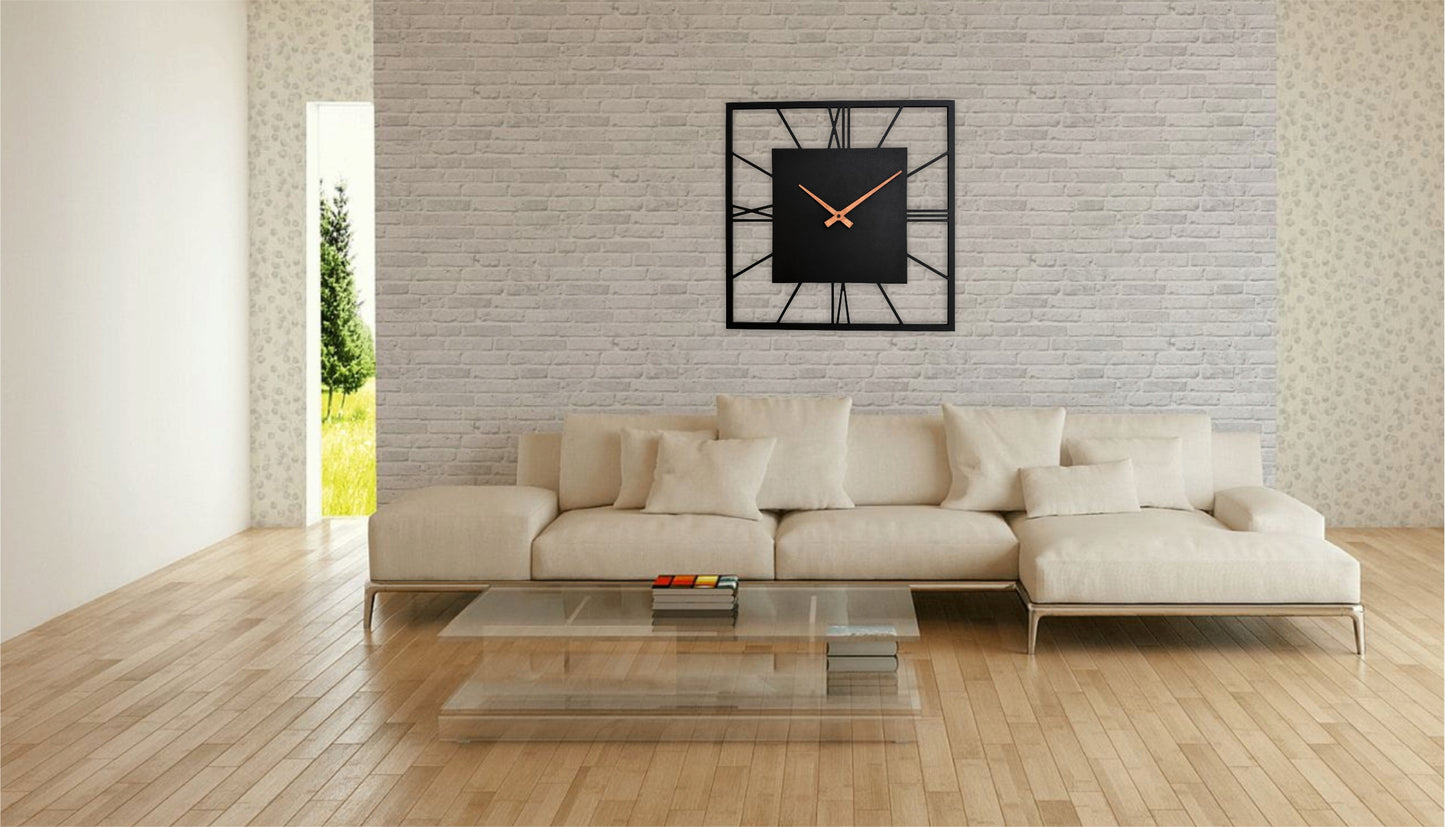 Sieninis Laikrodis Janus Black