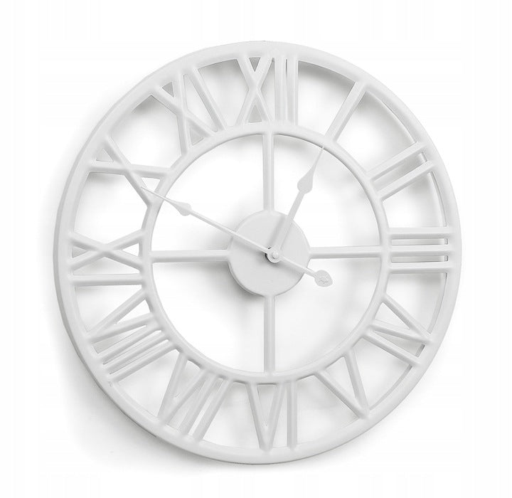 Sieninis Laikrodis Loft White