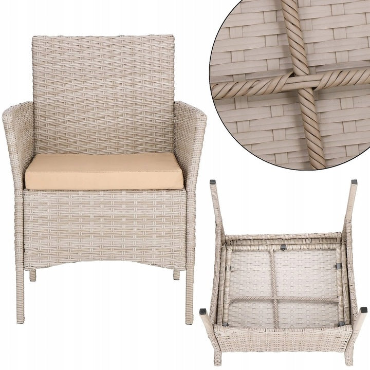 Sodo Baldų Komplektas Springos Beige