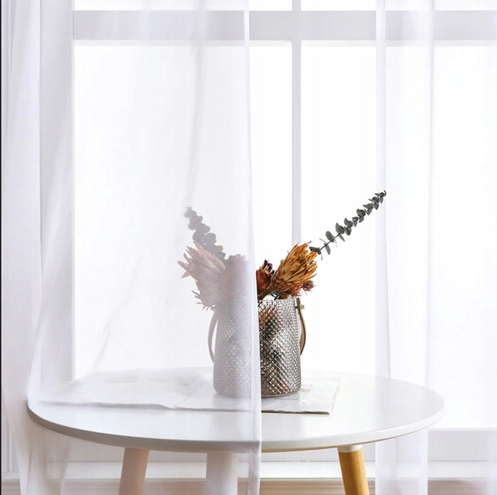 Dieninės Užuolaidos Classical White