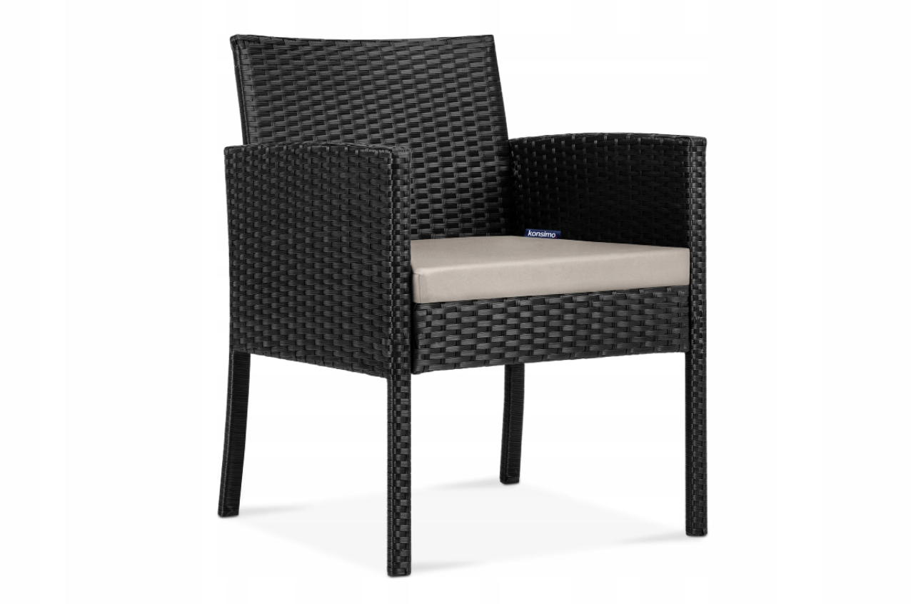 Lauko Baldų Komplektas Delto Black