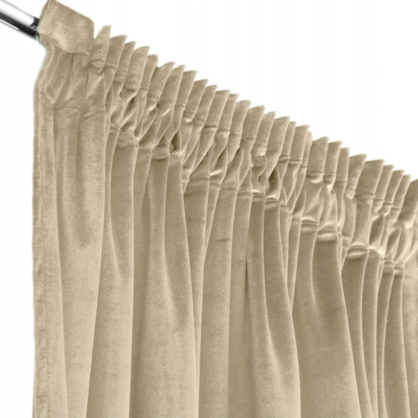 Naktinės Užuolaidos Velvet Beige