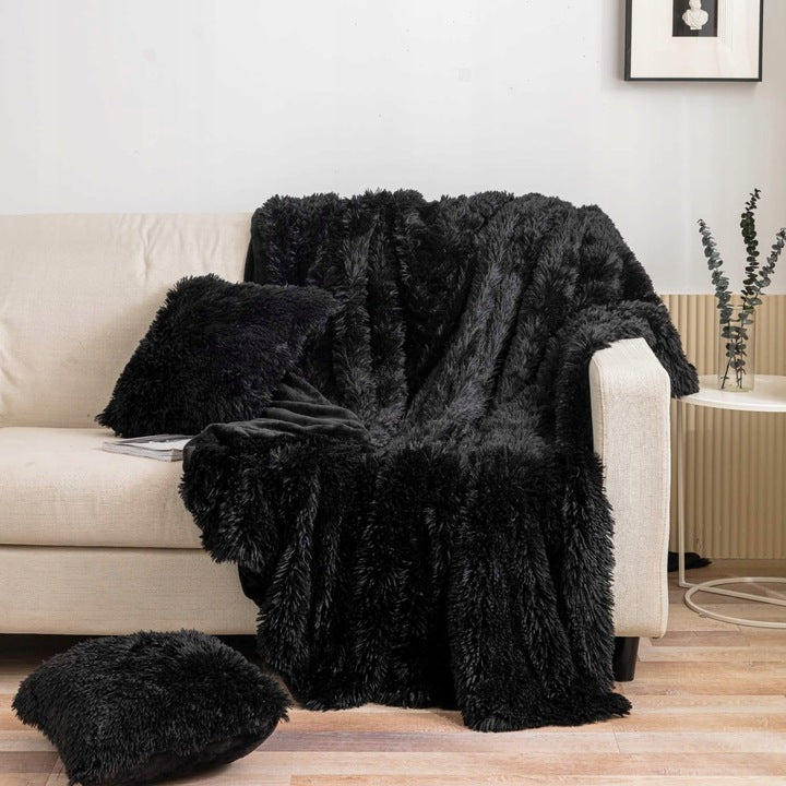 Prabangus Kailinis Pledas Yeti Black
