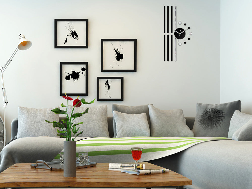 Sieninis Laikrodis Modern Lines