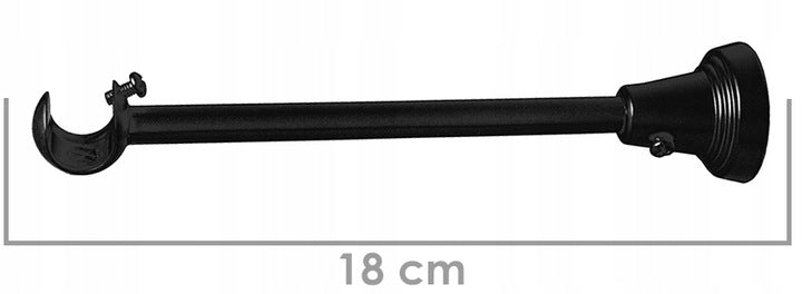 Viengubo Užuolaidų Karnizo Komplektas B003