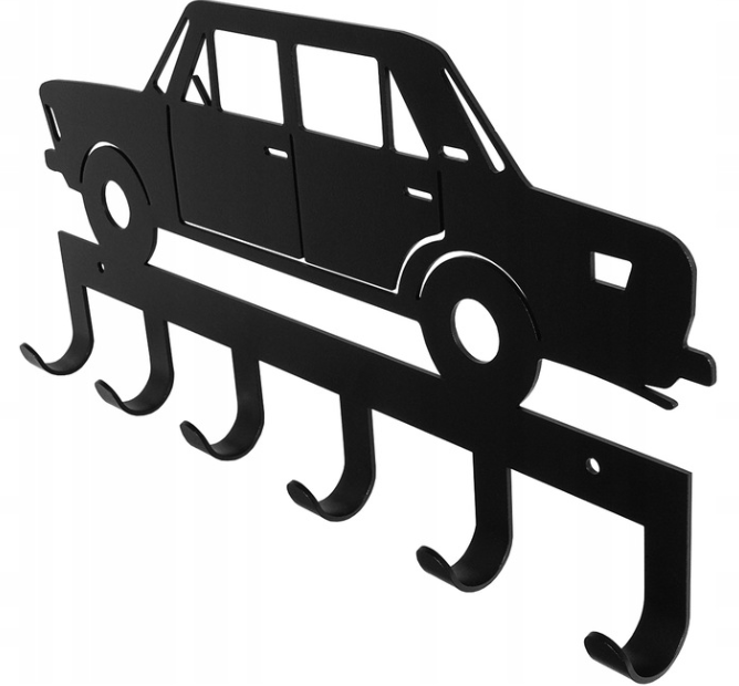 Sieninė Kabykla Rūbams Ir Raktams Automobilis