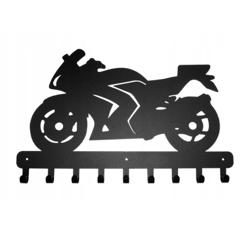 Kabykla Rūbams Ir Raktams Sportinis Motociklas