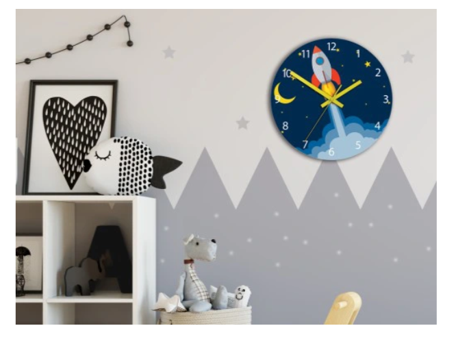 Vaikiškas Laikrodis Rocket