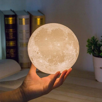 Aromaterapinis Kvapų Difuzorius - Šviestuvas Moon
